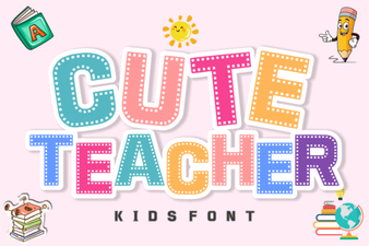 Cute Fonts for Classroom Creativity & Materials