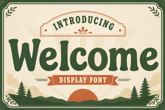Welcome Font Styles: Crafting Friendly Page Designs