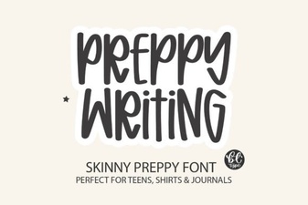 Preppy Fonts for Design & Branding Projects