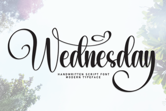 Wednesday Font Ideas for Creative Design Projects