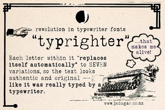 Typrighter Font: Design Ideas and Creative Uses
